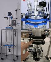 Jacked Glass Reactor with different volumes